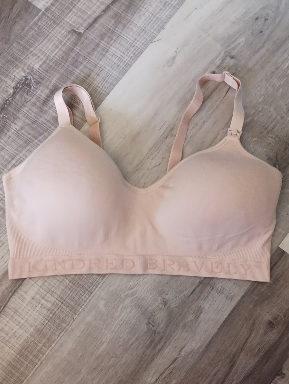 NEW Kindred Bravely Beige Contour Seamless Nursing Bra